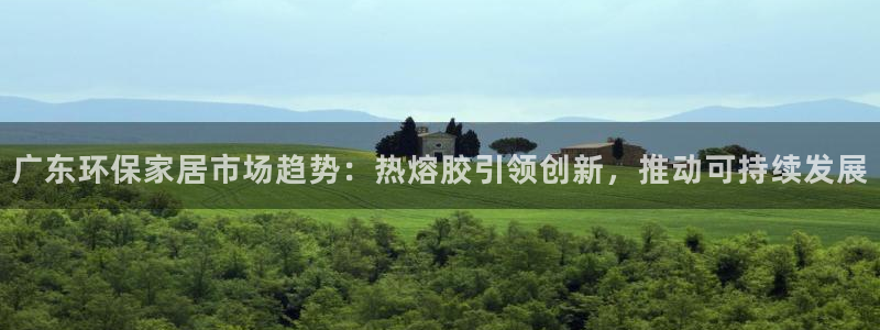 杏耀平台测速登陆：广东环保家居市场趋势：热熔胶引领创新，推动