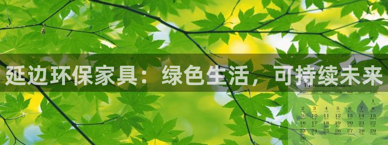杏耀平台注册流程：延边环保家具：绿色生活，可持续未来